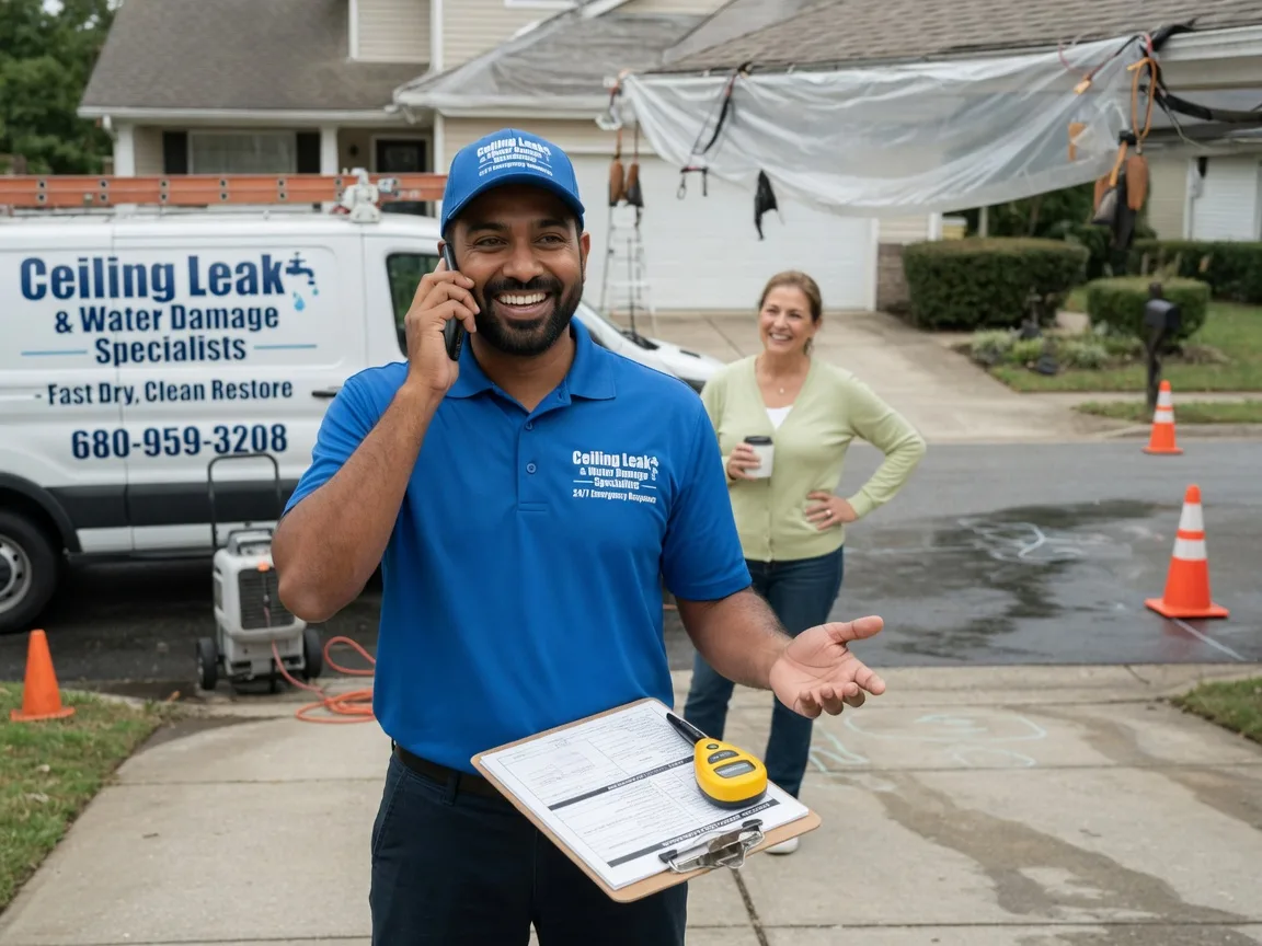 Ceiling Leak Cleanup Carthage, TX FAQs